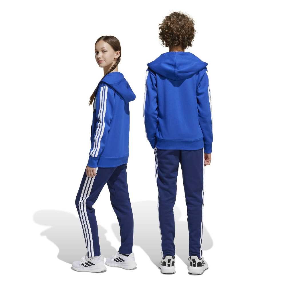 ADIDAS YOUTH SEASONAL ESSENTIALS TIBERIO 3 STRIPES FLEECE TRACKSUIT