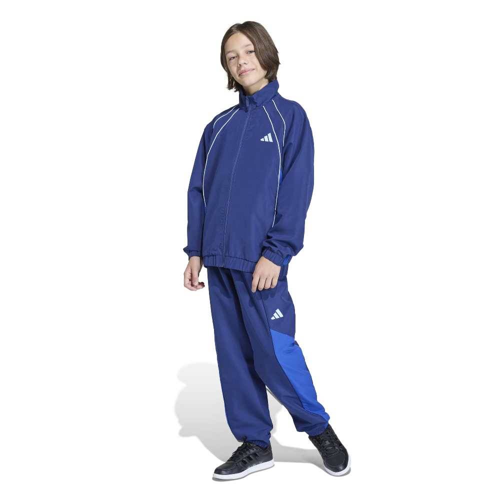 ADIDAS YOUTH COLOR BLOCK WOVEN TRACKSUIT