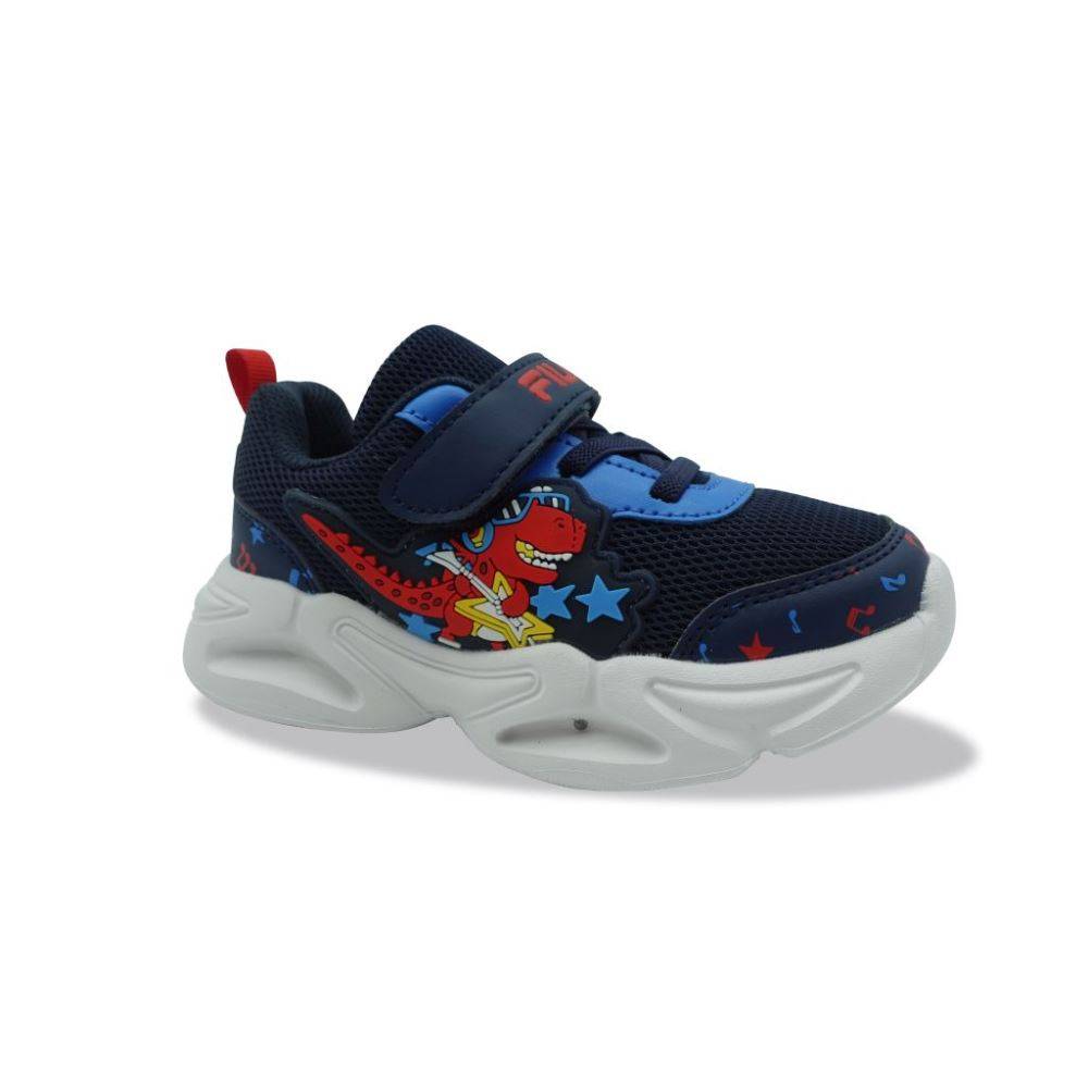 FILA DINO VELCRO LIGHTS INFANT SHOES