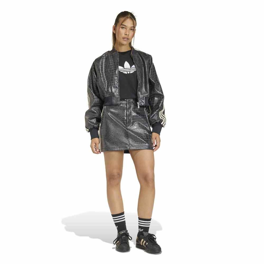 ADIDAS ORIGINALS PLEATHER MINI SKIRT