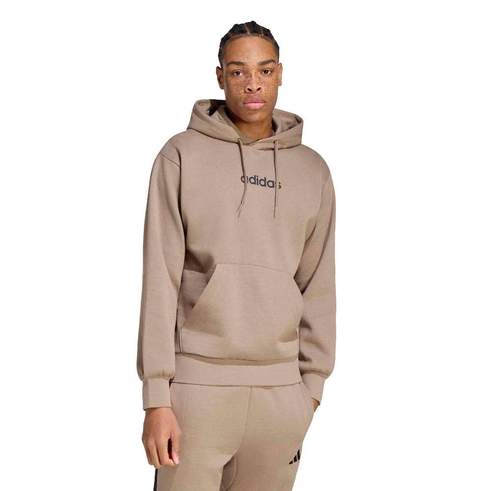 ADIDAS M ESSENTIALS LINEAR FLEECE HOODIE