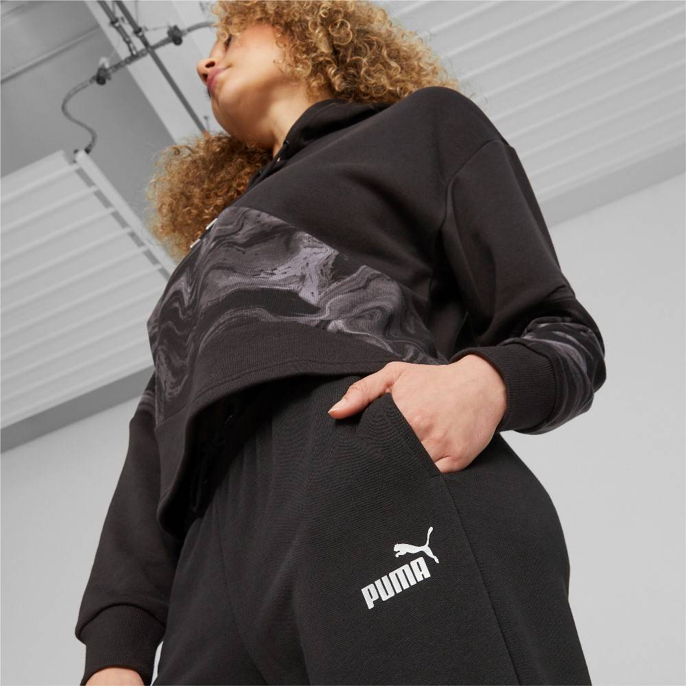 PUMA POWER CAT MARBLEIZED WOMENS SWEATPANTS