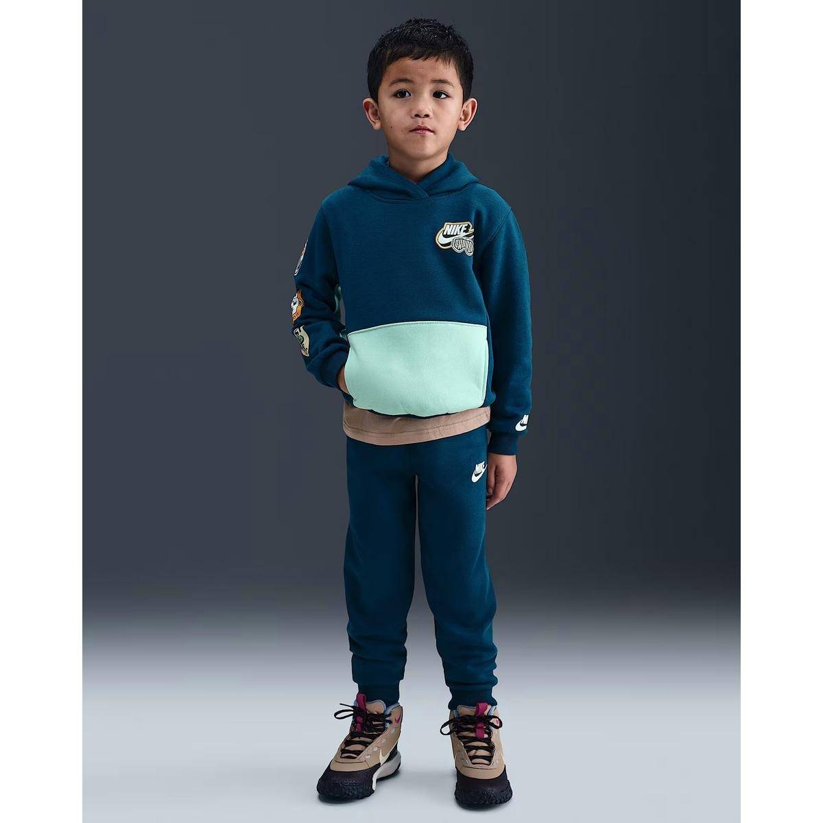 NIKE LITTLE KIDS PO JOGGER FLEECE SET