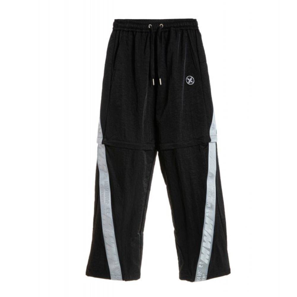 MWM BLACK TECHWEAR ZIP-OFF PANTS METAL TAPE