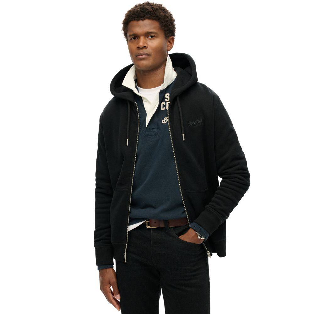 SUPERDRY ESSENTIAL LOGO ZIP HOODIE