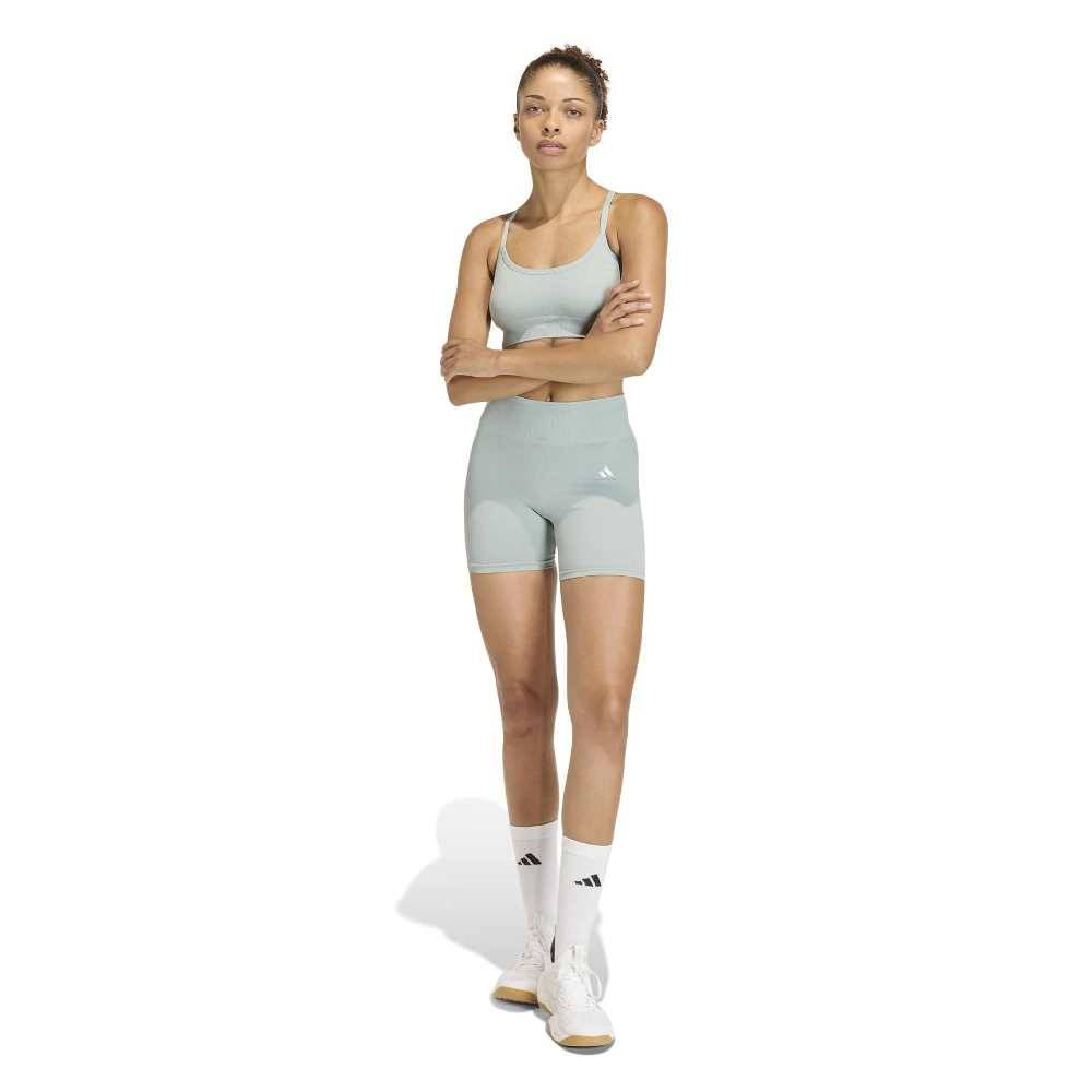 ADIDAS WORKOUT ESSENTIALS KNIT 4 INCH LEGGINGS
