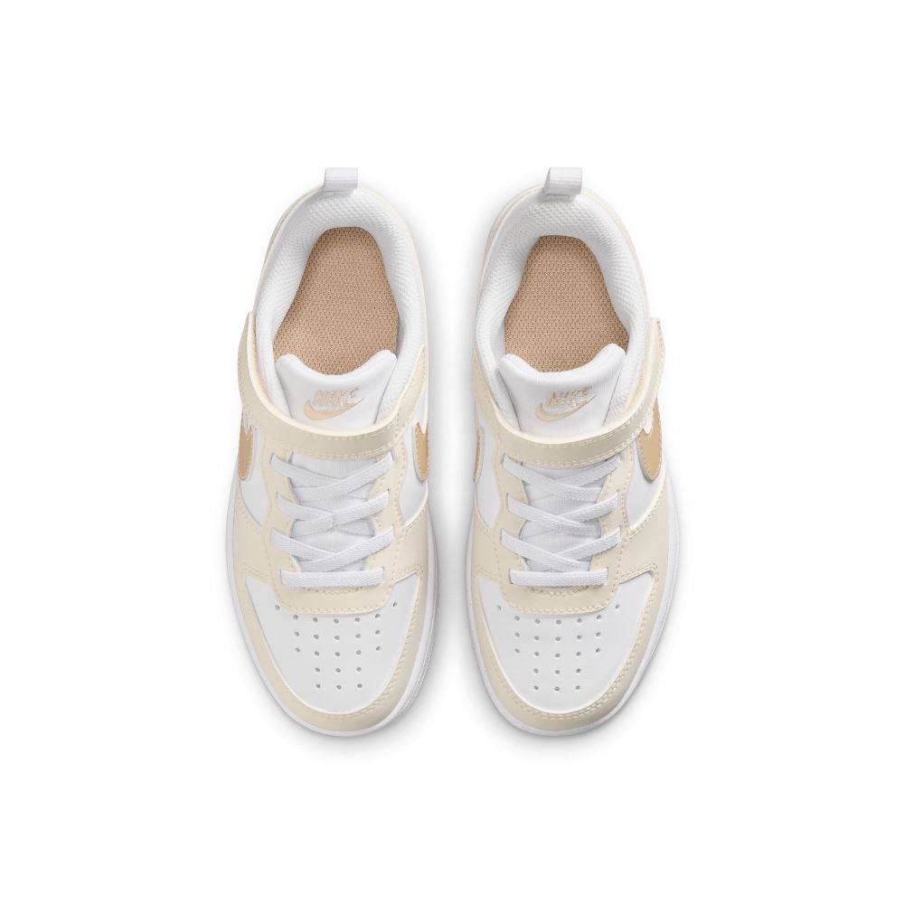 NIKE COURT BOROUGH LOW BBALL KIDS SHOES