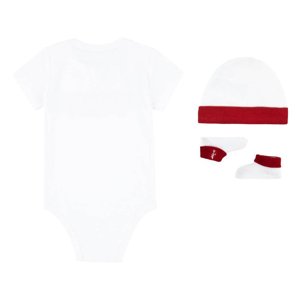 LEVIS BODYSUIT HAT BOOTIE SET