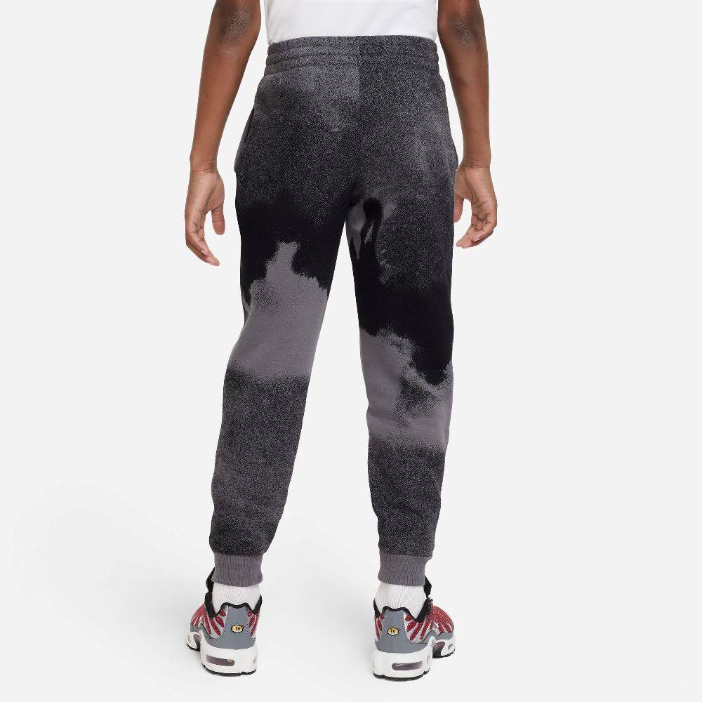 NIKE KIDS CLUB FLEECE WASH PRINTED JOGGER