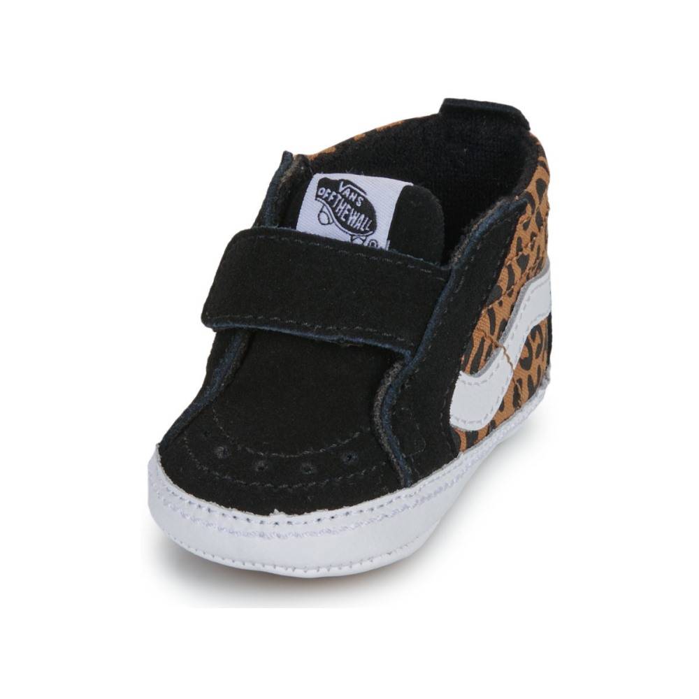 VANS  INFANT SK8-HI LEOPARD CRIB SHOES (0-1 YEARS)