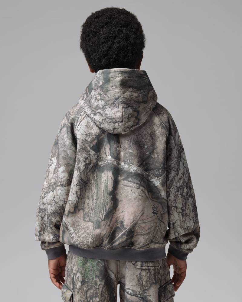 NIKE JORDAN BOYS MJ BROOKLYN REALTREE SSNL FLEECE PO