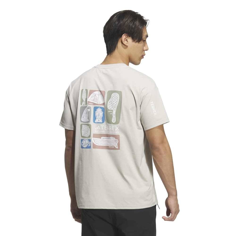 ADIDAS M XPLORIC CLIMACOOL GRAPHIC T-SHIRT