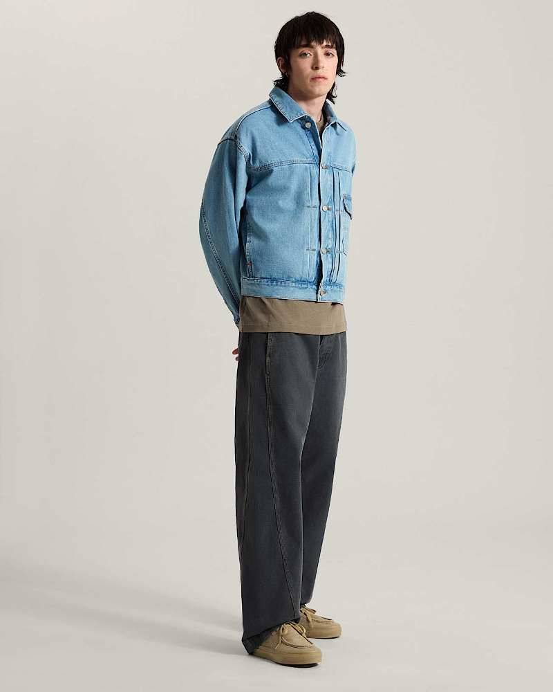 VANS CHECK 5 DENIM TRUCKER JACKET