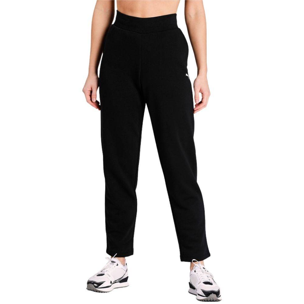 PUMA ESSENTIALS WOMENS OPEN HEM SWEATPANTS