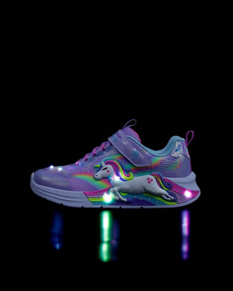 SKECHERS UNICORN CHASER - LIGHTS GIRLS SHOES