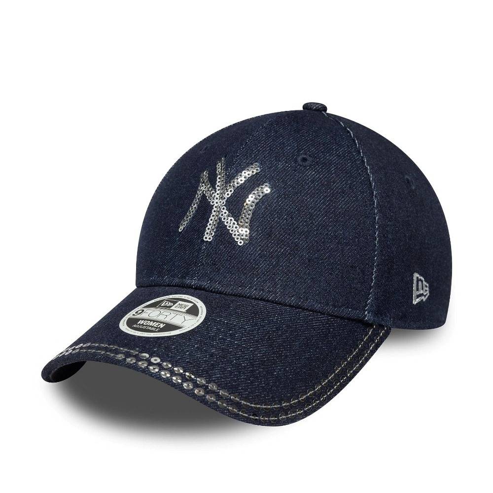 NEW ERA WMNS SEQUIN 9FORTY NEW YORK YANKEES ADJUSTABLE CAP