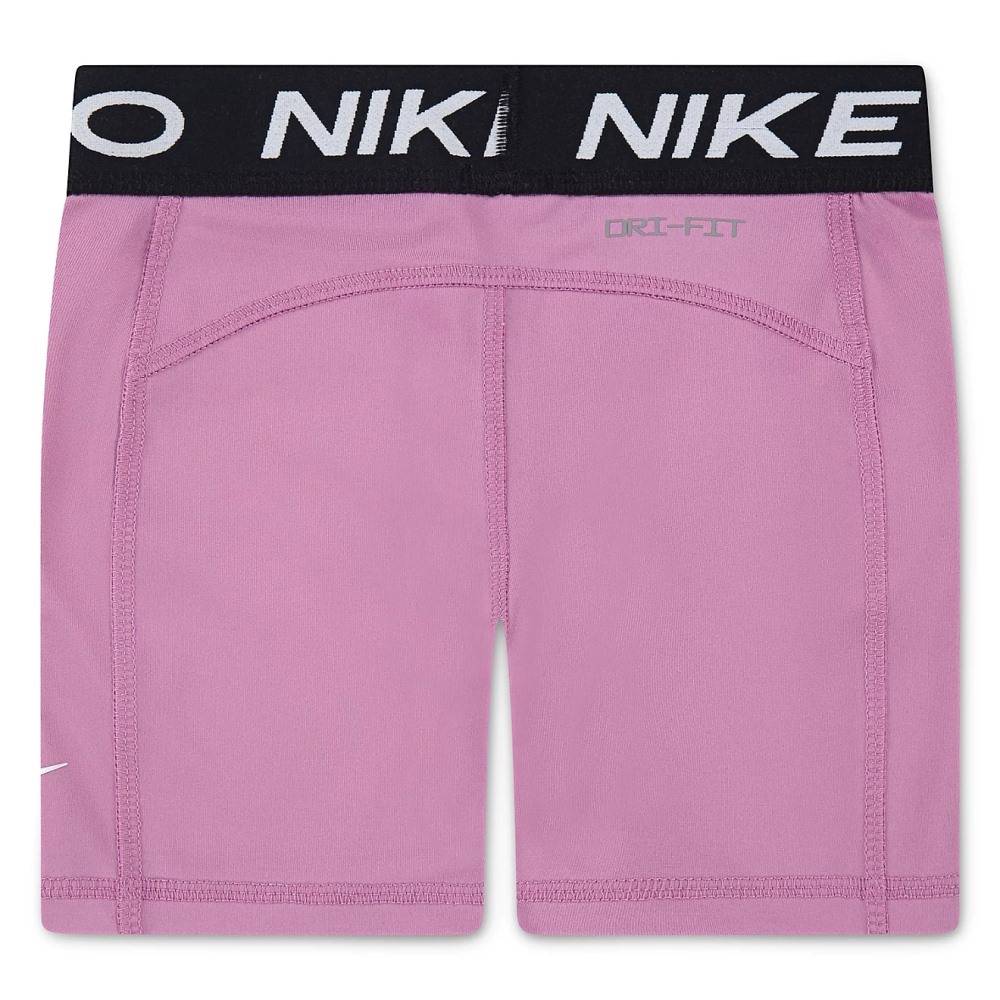 NIKE LITTLE GIRLS PRO DRI FIT SHORT