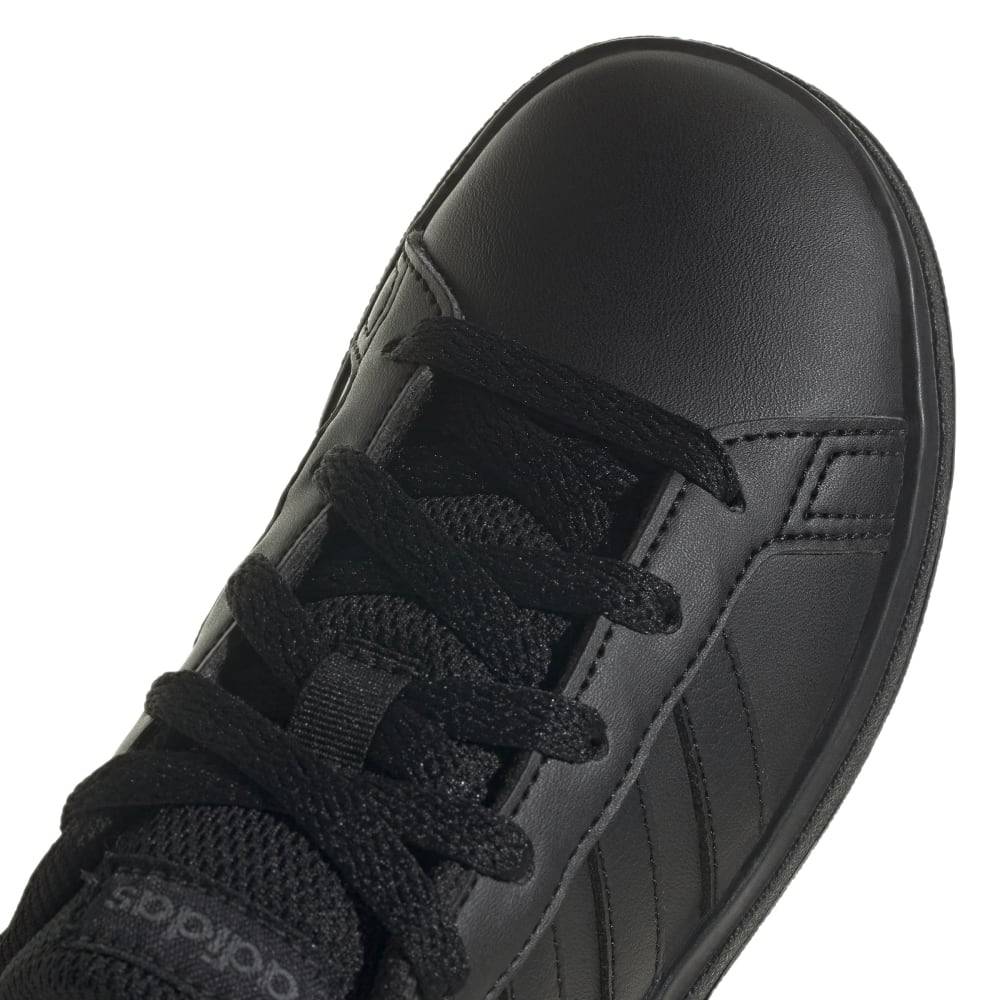 ADIDAS KIDS GRAND COURT LIFESTYLE TENNIS LACE-UP SHOES