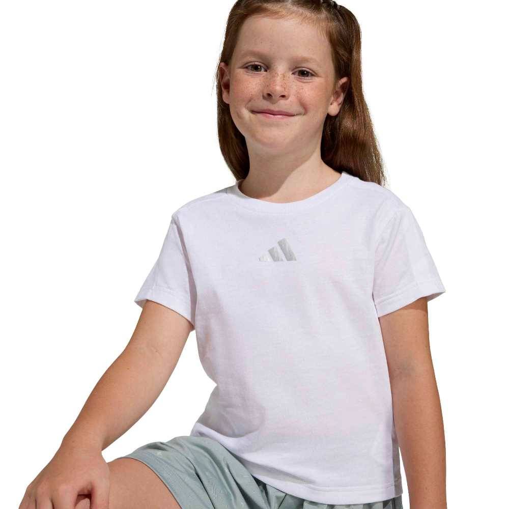 ADIDAS LITTLE GIRLS SEASONALS GLAM SHORT SET