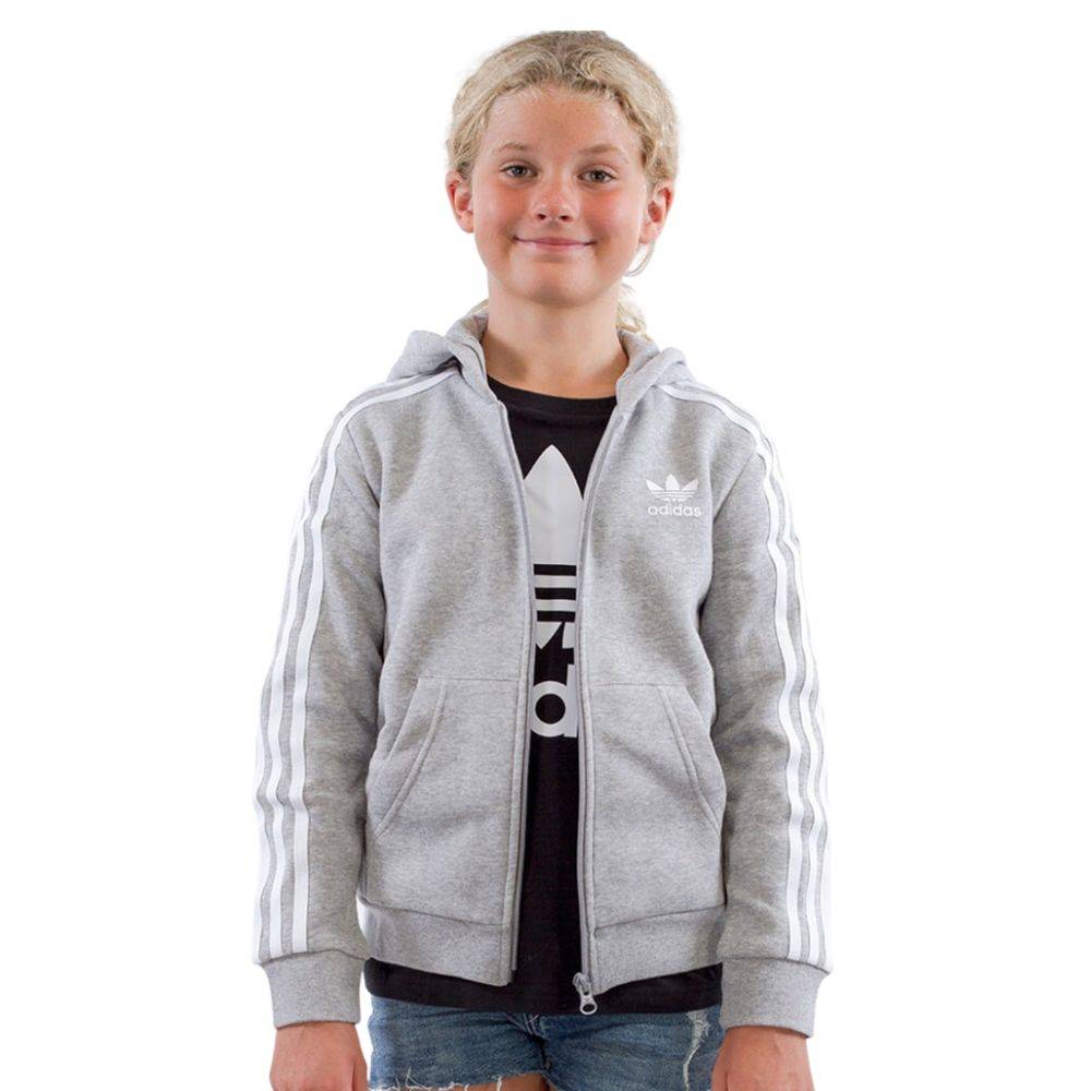ADIDAS BOYS FULL ZIP HOODIE