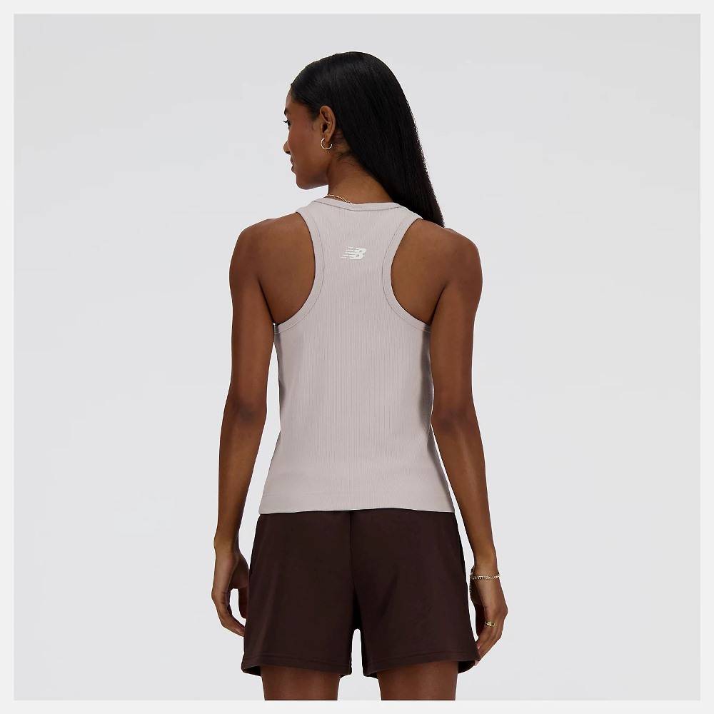 NEW BALANCE LINEAR HERITAGE RIB RACER TANK