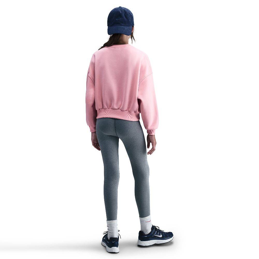 NIKE GIRLS NSW FLEECE BOXY CREW-NECK