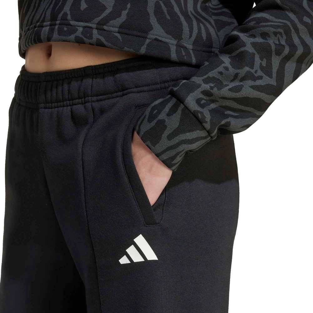 ADIDAS GIRLS FUTURE ICONS WIDE LEG OPEN HEM PANT