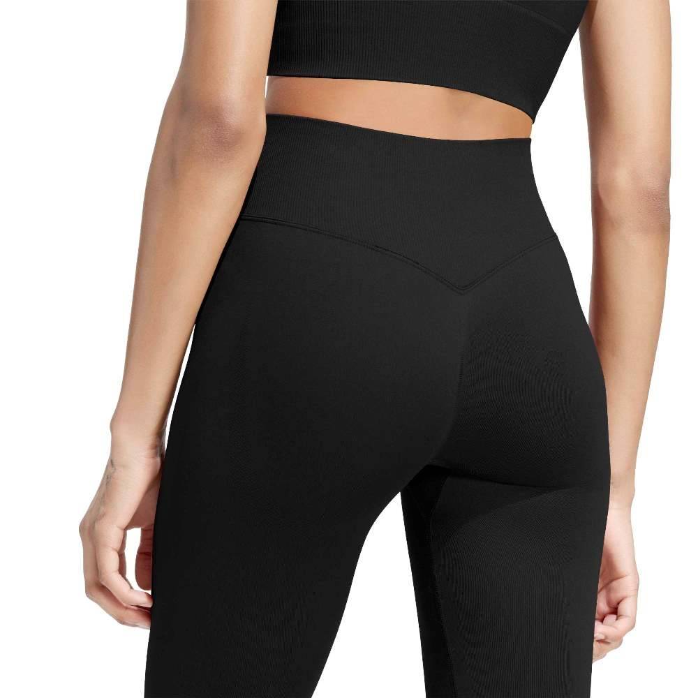 ADIDAS WORKOUT ESSENTIALS KNIT SCRUNCH FULL LENGTH LEGGINGS