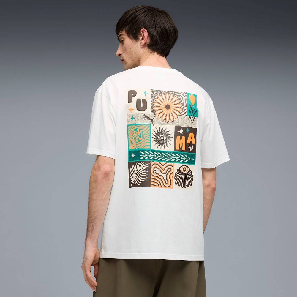 PUMA SUNSET DRIVE RELAXED TEE