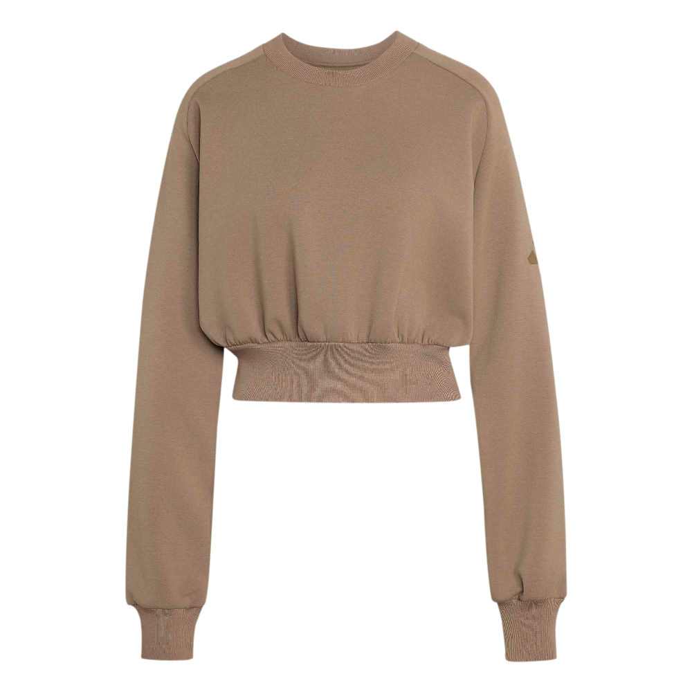 ADIDAS SOFT LUX CREW SWEATSHIRT