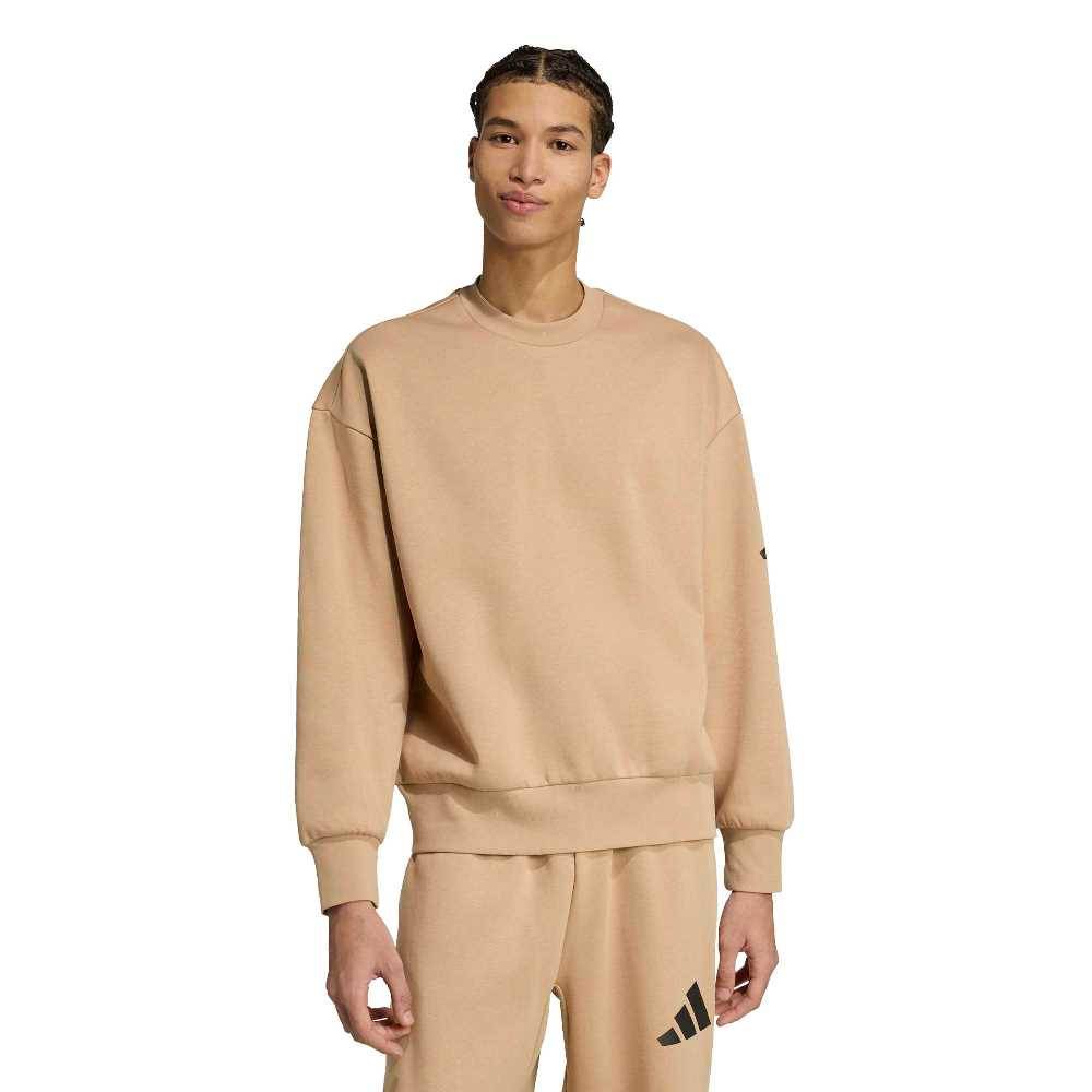 ADIDAS M ESSENTIALS LOSE FIT THREE BAR SWEATSHIRT