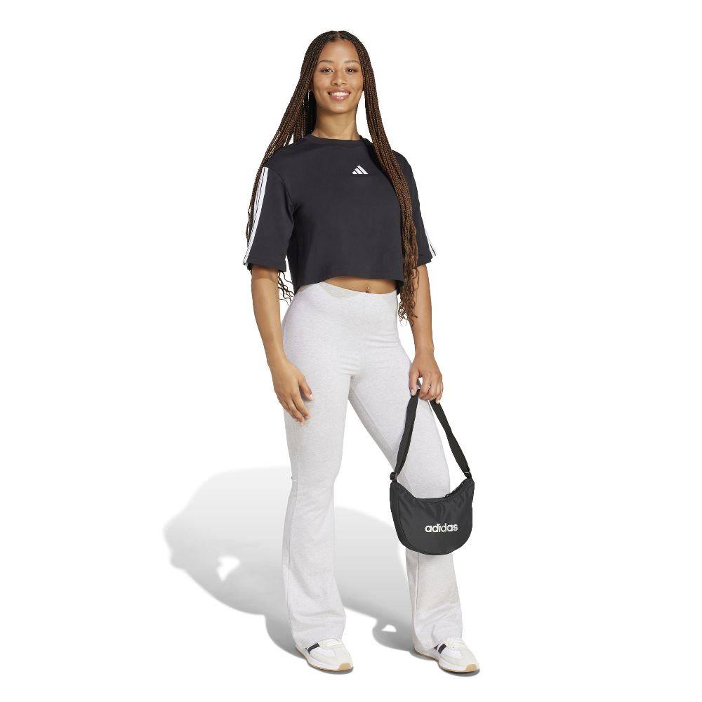 ADIDAS ESSENTIALS 3-STRIPES COTTON LOOSE T-SHIRT
