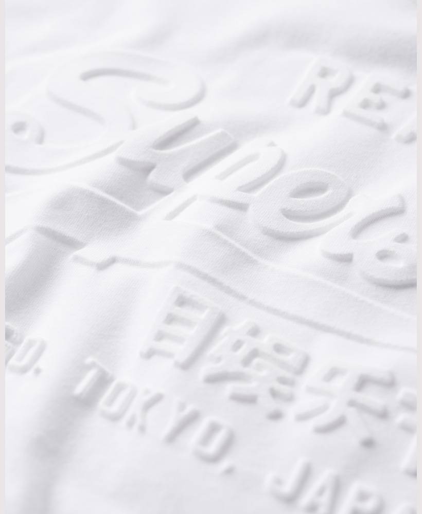 SUPERDRY EMBOSSED VINTAGE LOGO T SHIRT