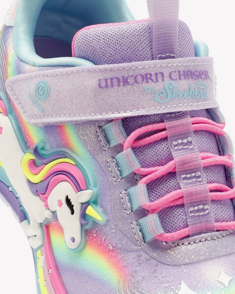 SKECHERS UNICORN CHASER - LIGHTS GIRLS SHOES