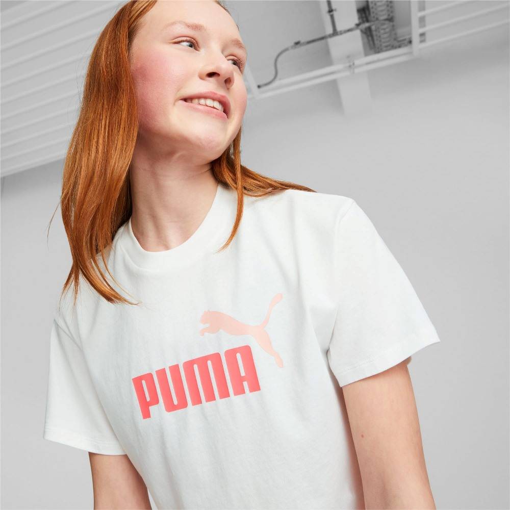 PUMA HIGH-WAIST GIRLS SHORTS