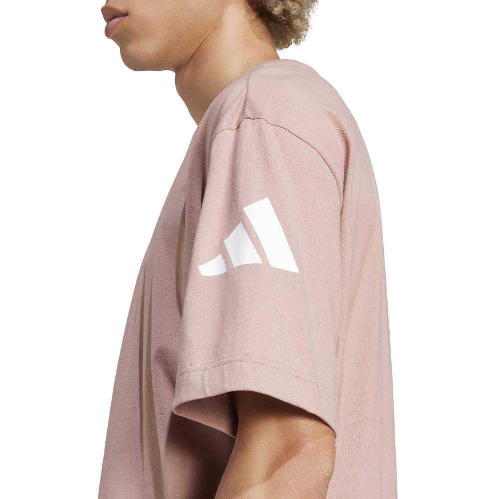ADIDAS M ESSENTIALS LOSE FIT THREE BAR TEE