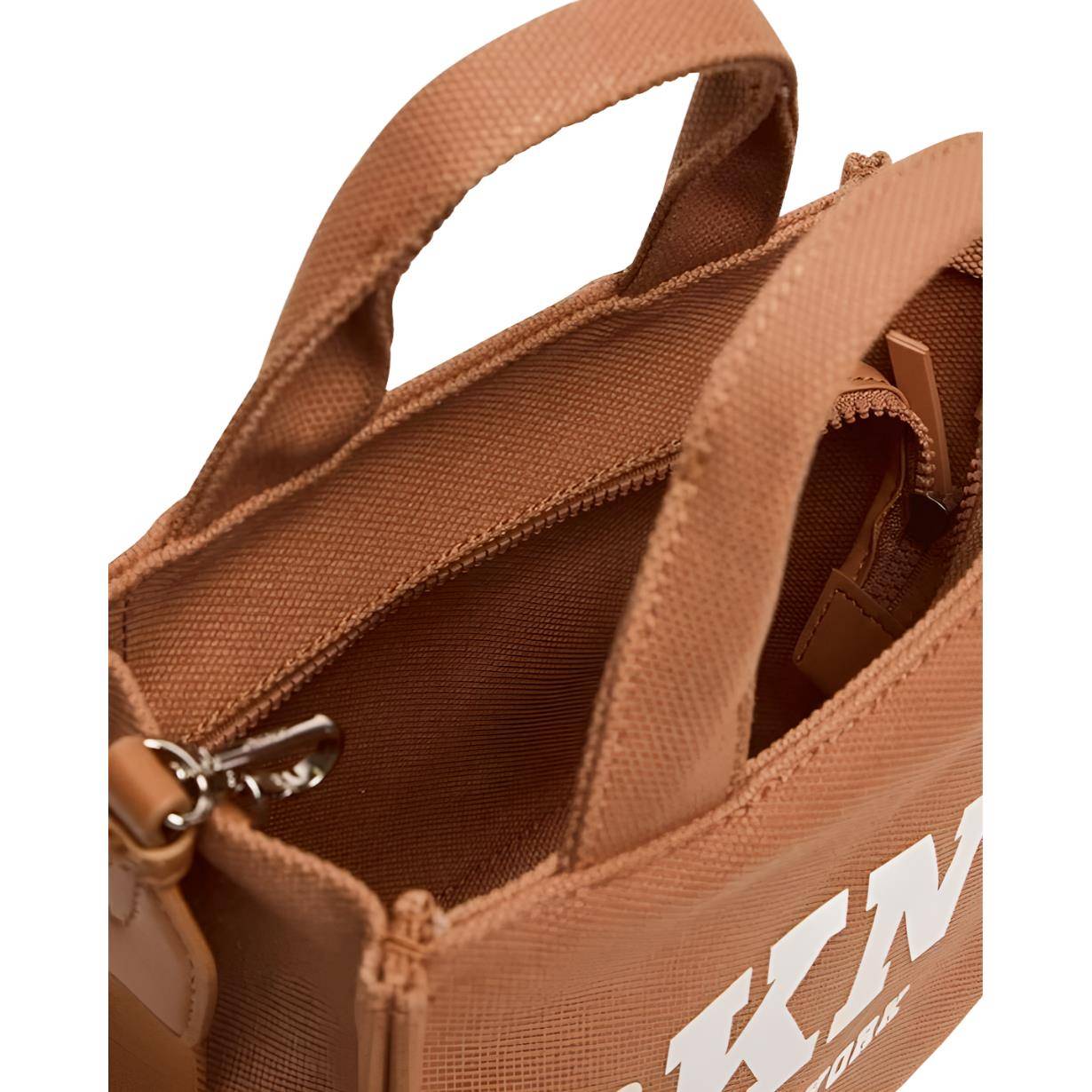 DKNY HADLEE SMALL CANVAS LOGO TOTE