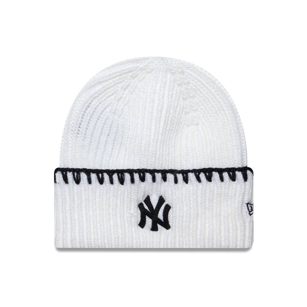 NEW ERA WMNS CHUNKY TOPSTITCH BEANIE NEW YORK YANKEES