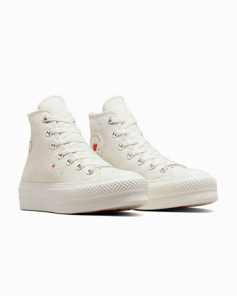 CONVERSE ALL STAR LIFT PLATFORM Y2K HEART