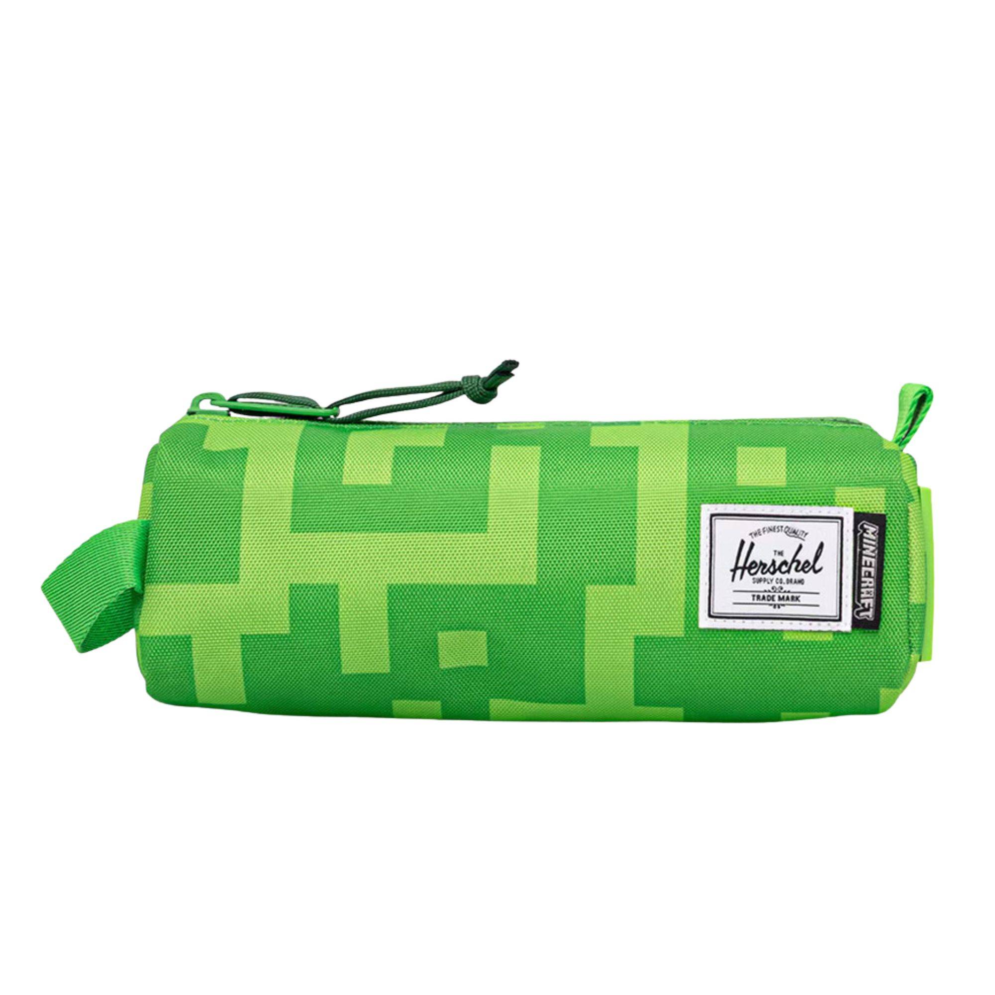 HERSCHEL MINECRAFT SETTLEMENT PENCIL CASE LITTLE HERSCHEL