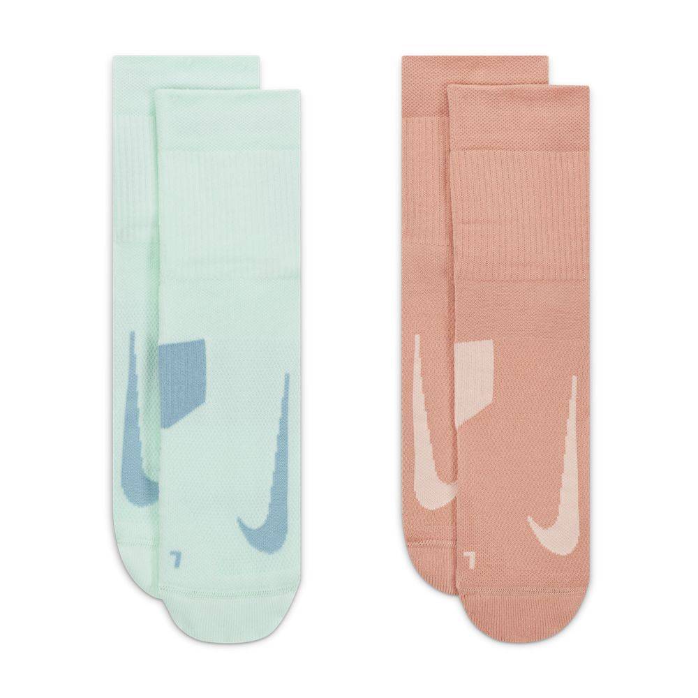 NIKE MULTIPLIER ANKLE 2-PAIRS SOCK