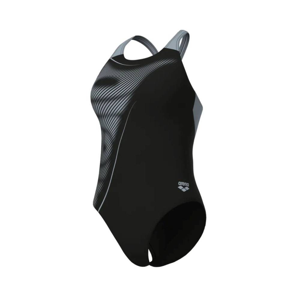 ARENA BRIGHT GLARE SWIMSUIT V BACK