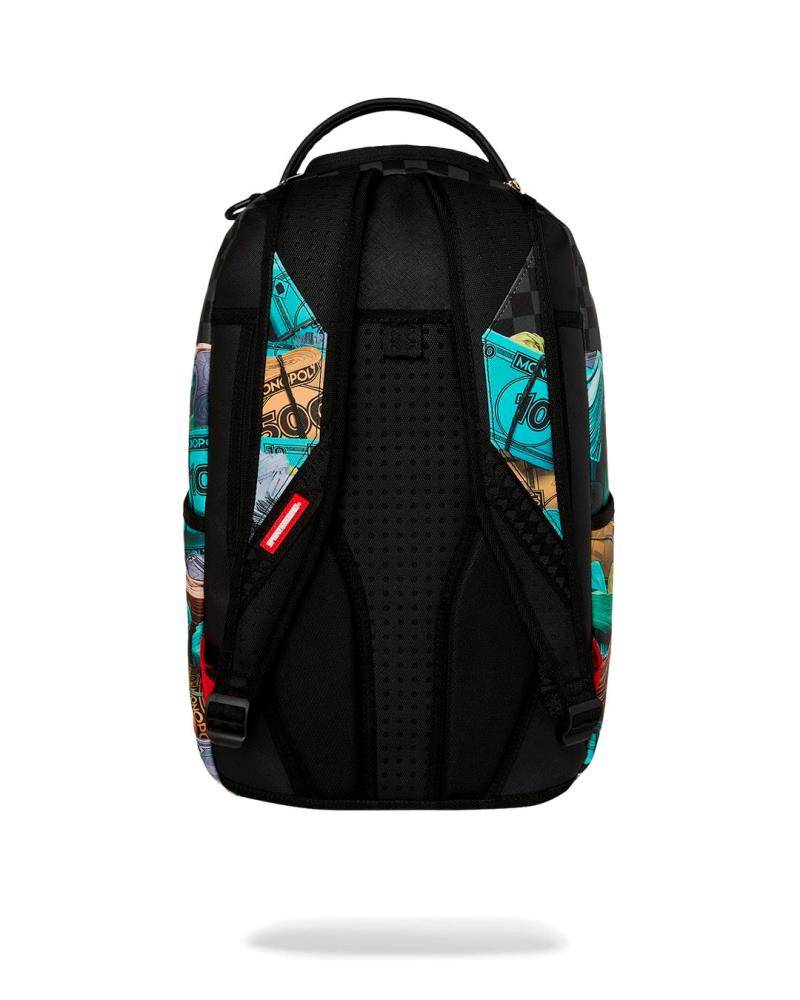 SPRAYGROUND MONOPOLY MONEY STACKS DLXSV BACKPACK