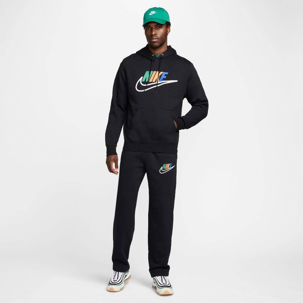 NIKE CLUB FUTURA MULTI-COLOR LOGO HOODIE