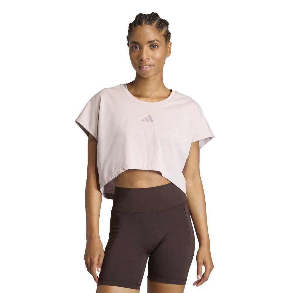 ADIDAS PRIMELIFT WORKOUT CROPPED BOXY 3-STRIPES TANK