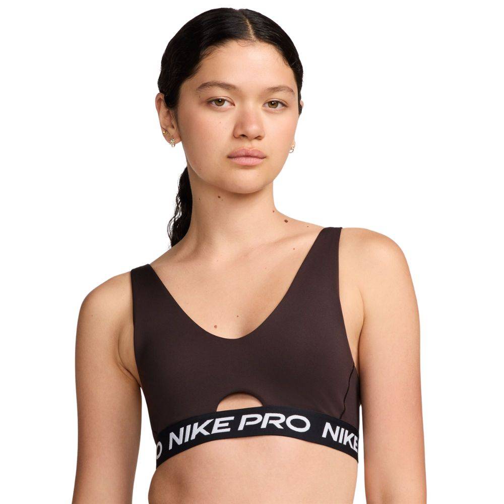 NIKE INDY PLUNGE MEDIUM-SUPPORT PADDED BRA
