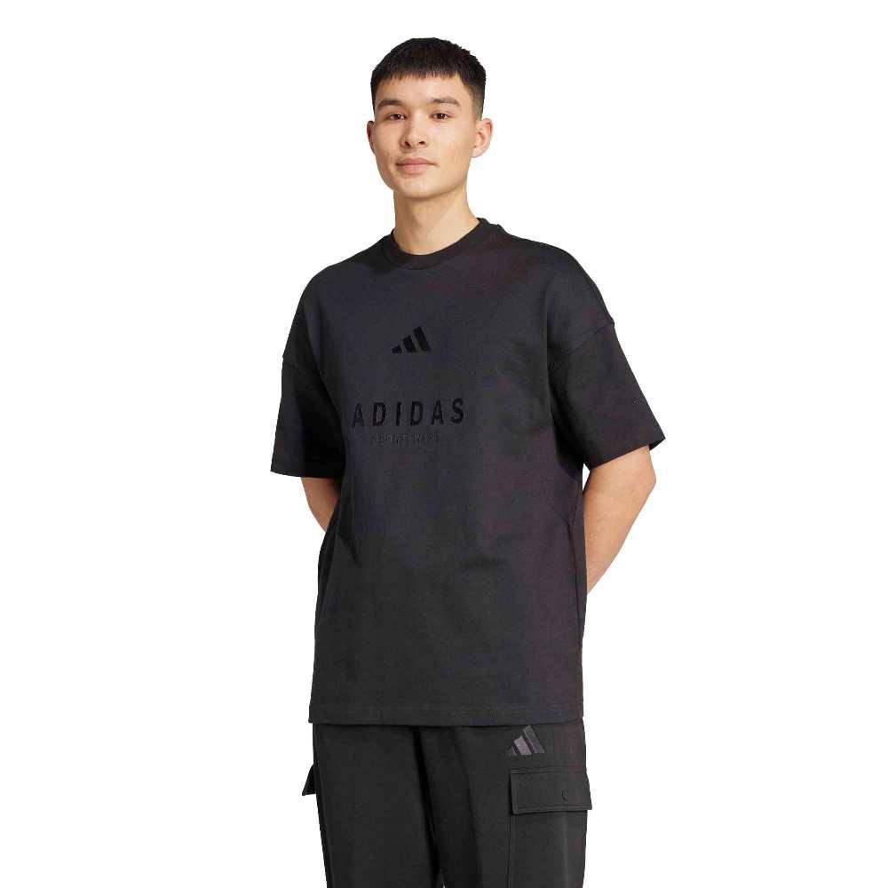 ADIDAS M ALL SZN EMBROIDERED GRAPHICS T-SHIRT