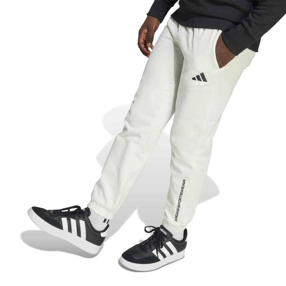 ADIDAS BOYS SLOGAN FLEECE PANTS