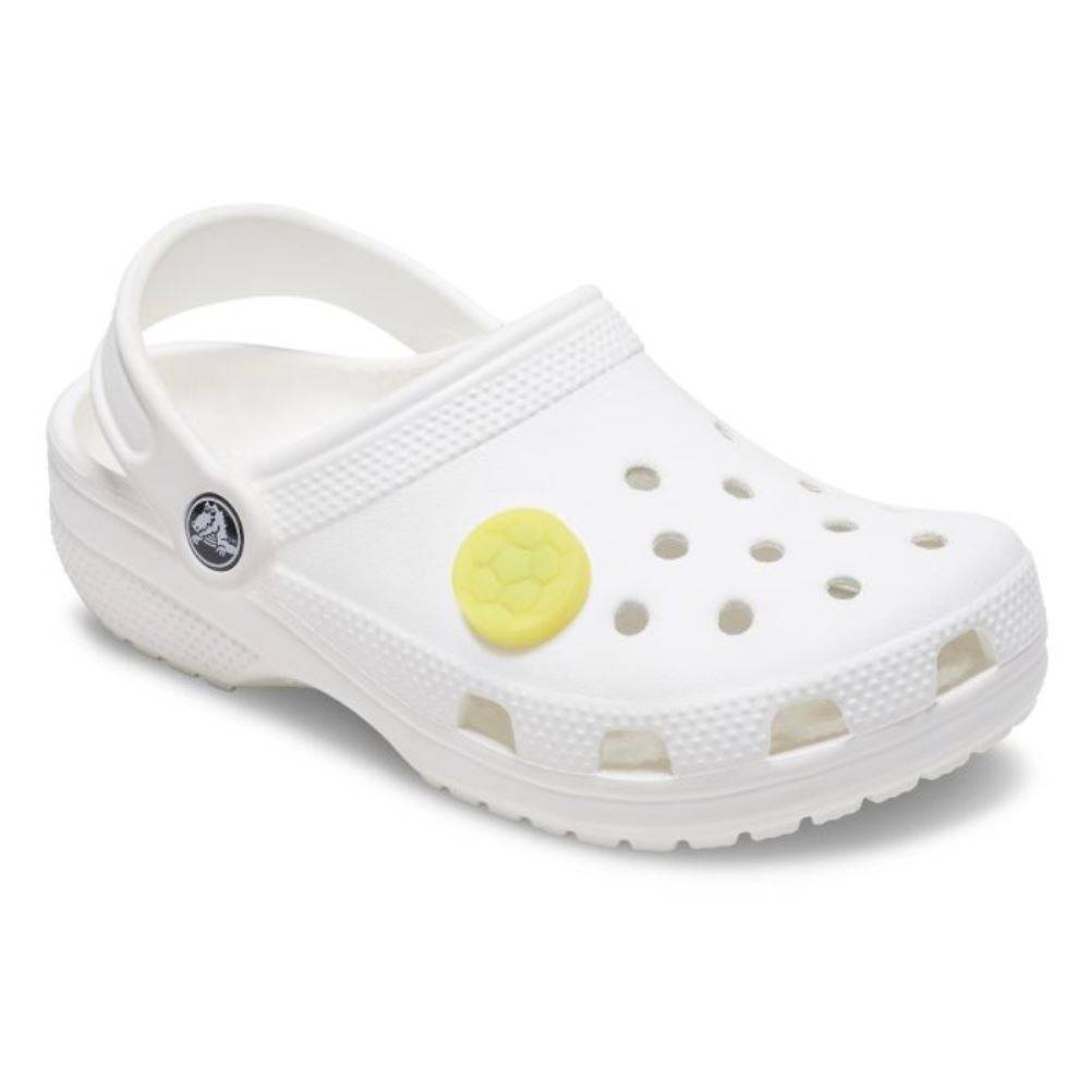 CROCS LIGHTS UP YELLOW SOCCER BALL JIBBITZ