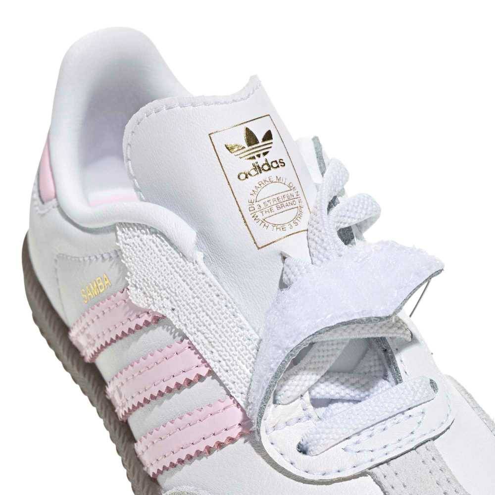 ADIDAS ORIGINALS INFANT SAMBA OG COMFORT CLOSURE ELASTIC LACE SHOES